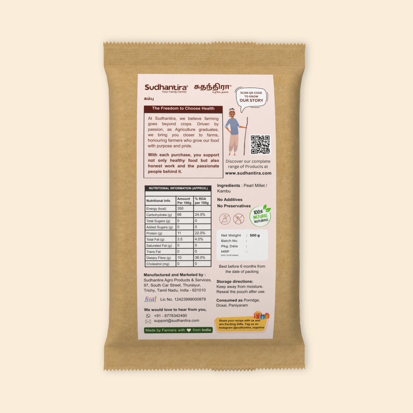 Pearl Millet / Kambu / Bajra