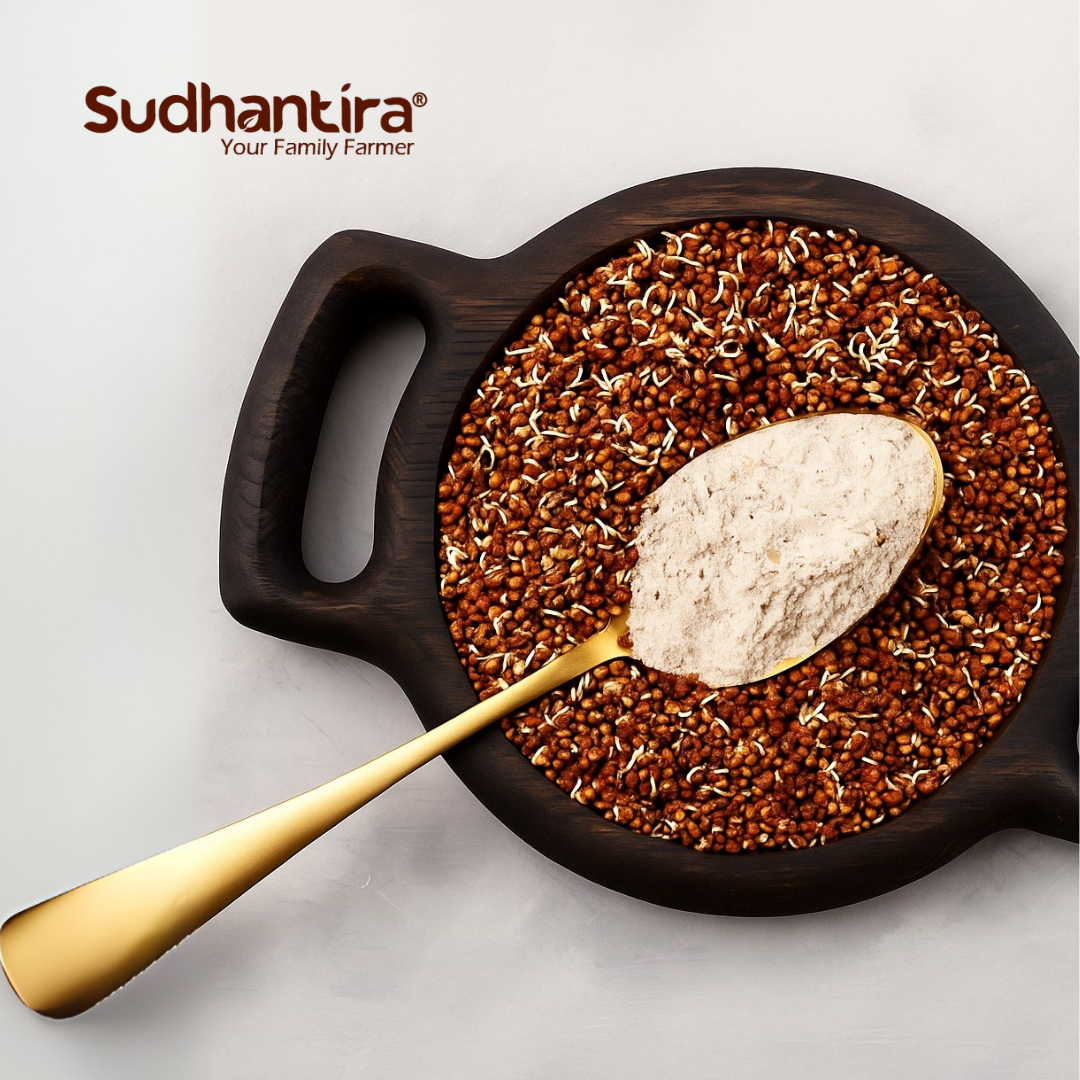 Organic Sprouted Ragi / Finger Millet Flour