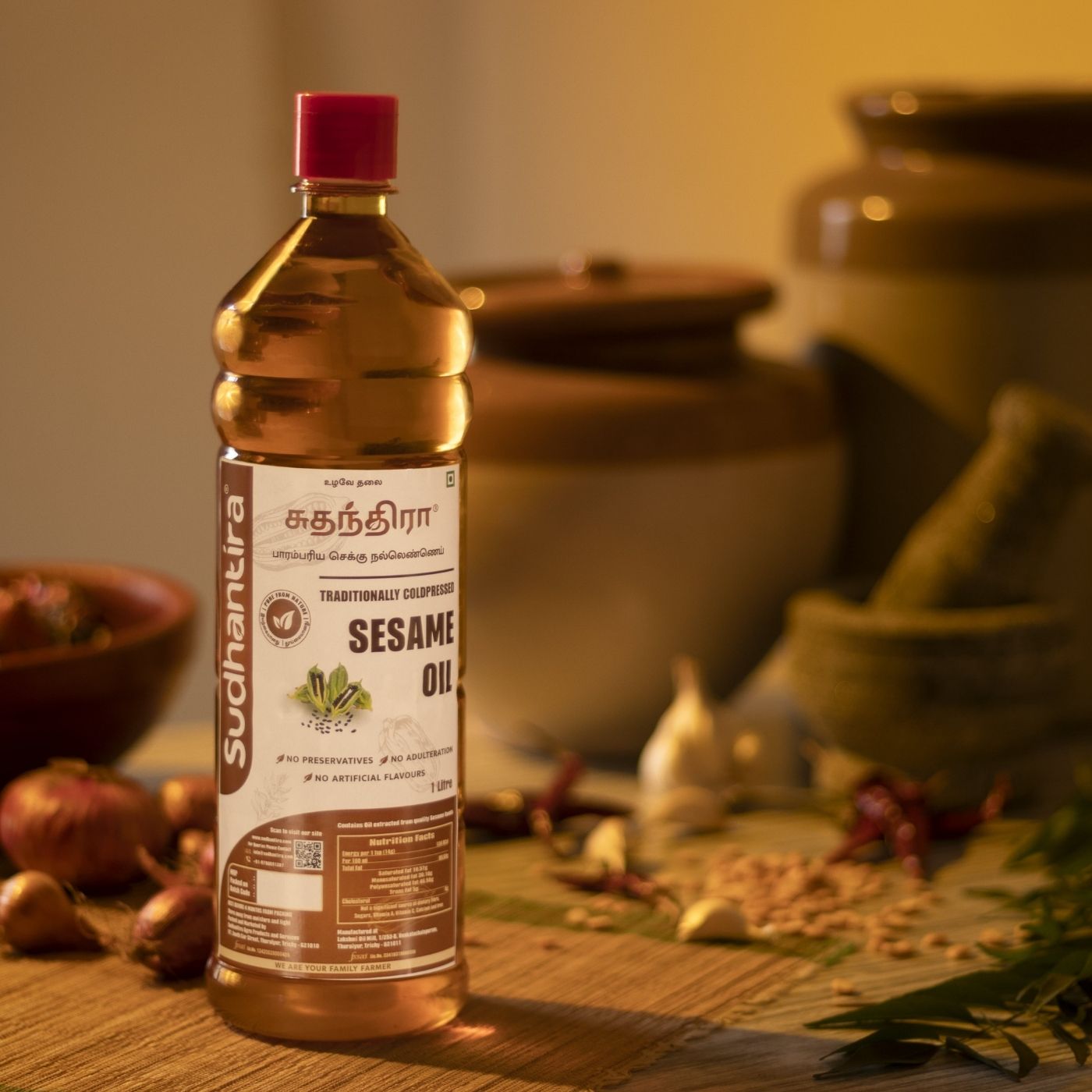 Sesame Oil – Cold Pressed - Coldpressed Oil