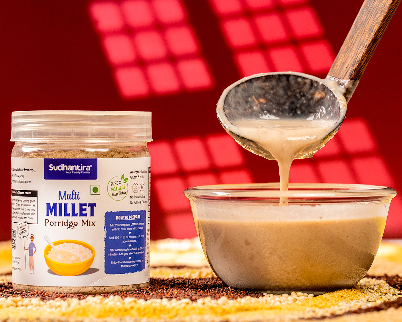 Multi Millet Porridge Mix