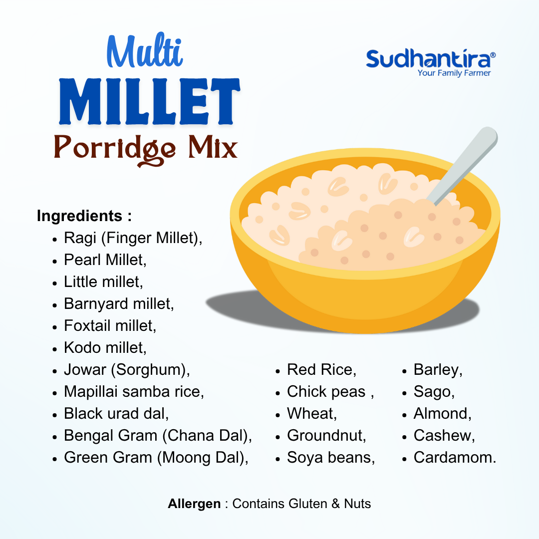 Multi Millet Porridge Mix