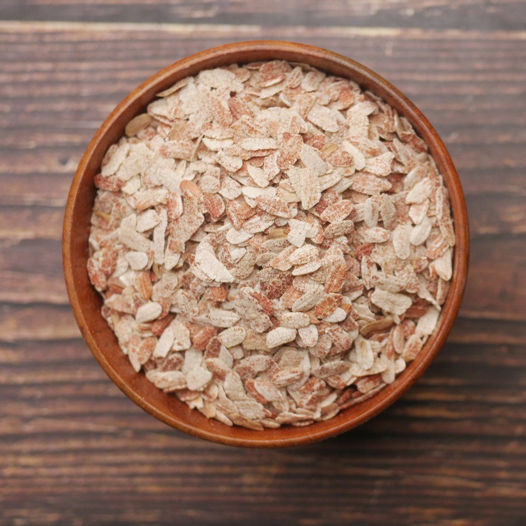 Organic Traditional Red Rice Flakes