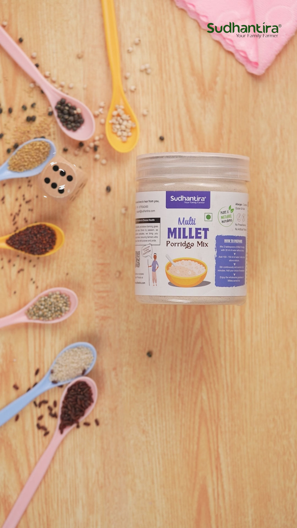 Multi Millet Porridge Mix