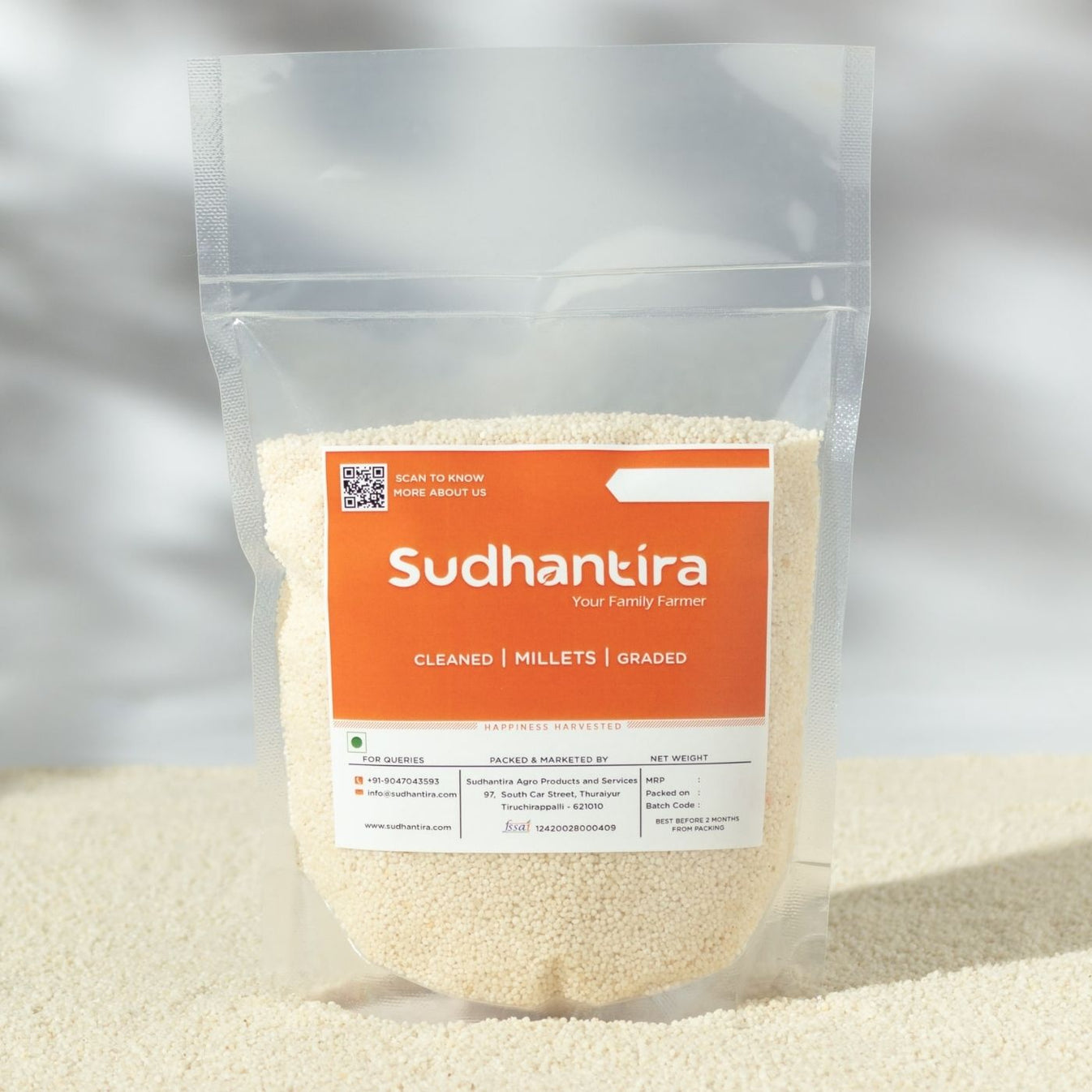 Kodo Millet / Varagu / Kodra Sudhantira Organic Farming