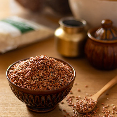 Mappillai Samba / Red Rice - Organic - Traditional Rice